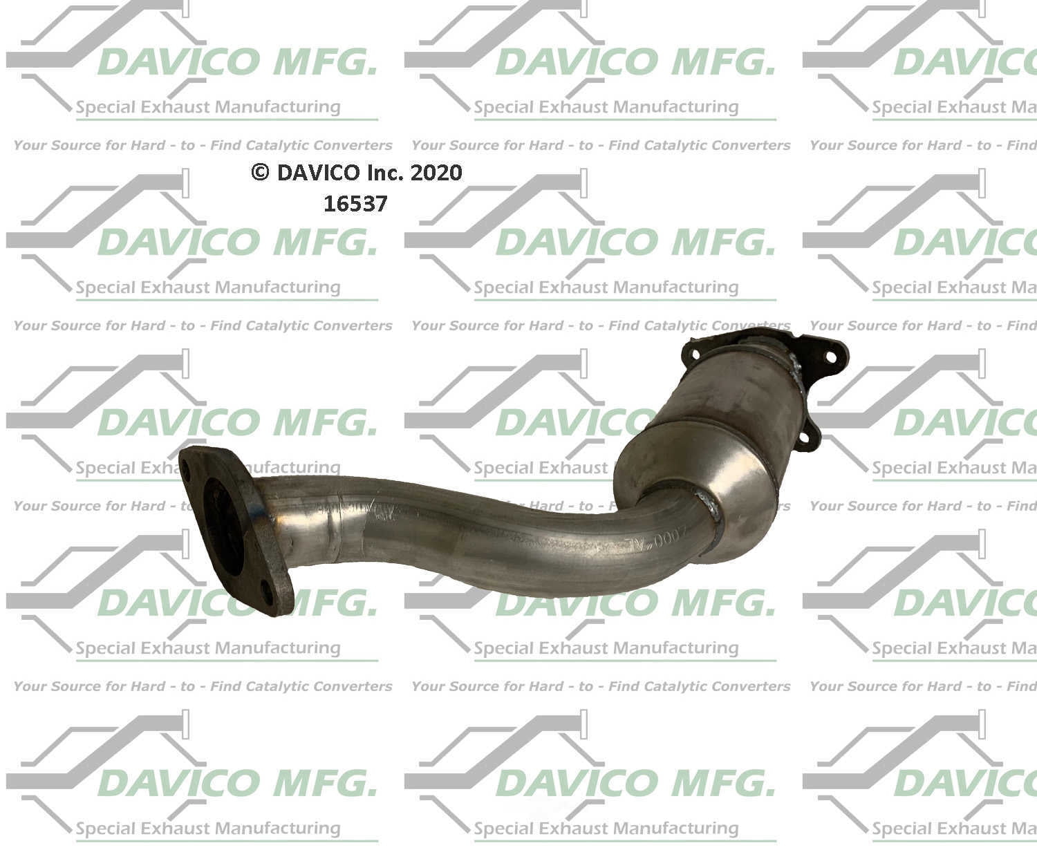 Davico Mfg 16537 Direct-Fit Catalytic Converter