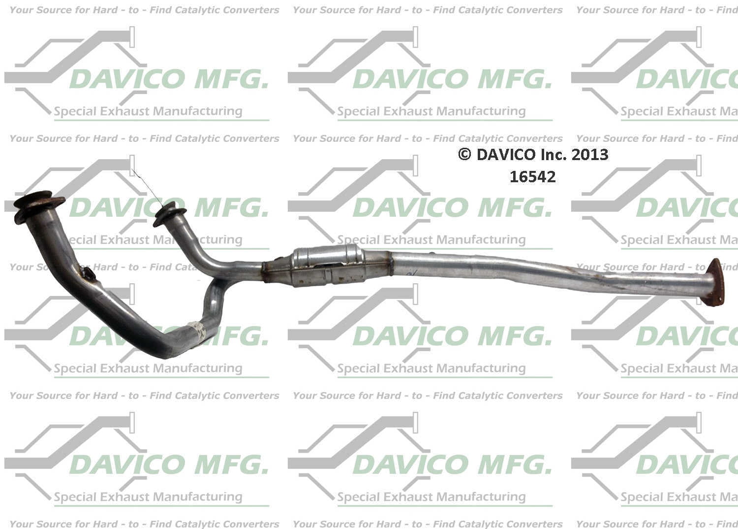 Davico Mfg 16542 Direct-Fit Catalytic Converter