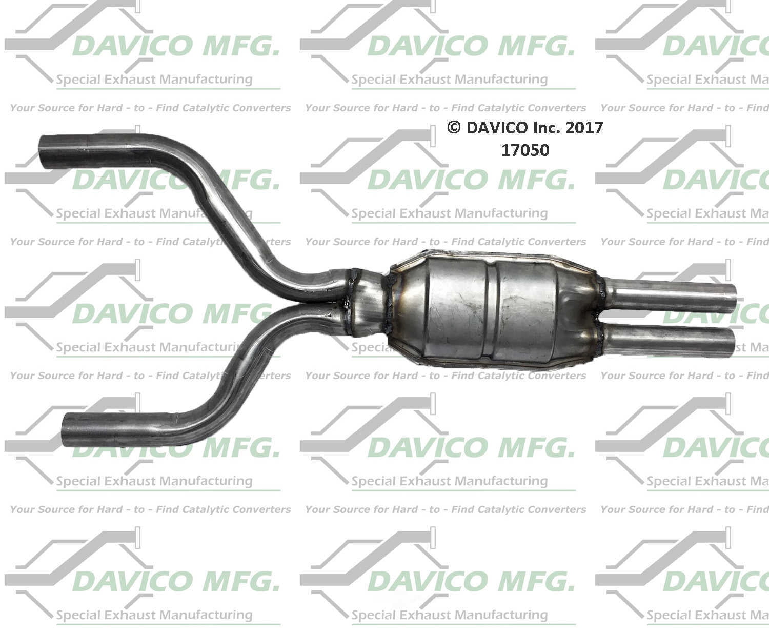 Davico Mfg 17050 Direct-Fit Catalytic Converter