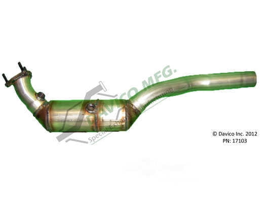 Davico Mfg 17103 Direct-Fit Catalytic Converter