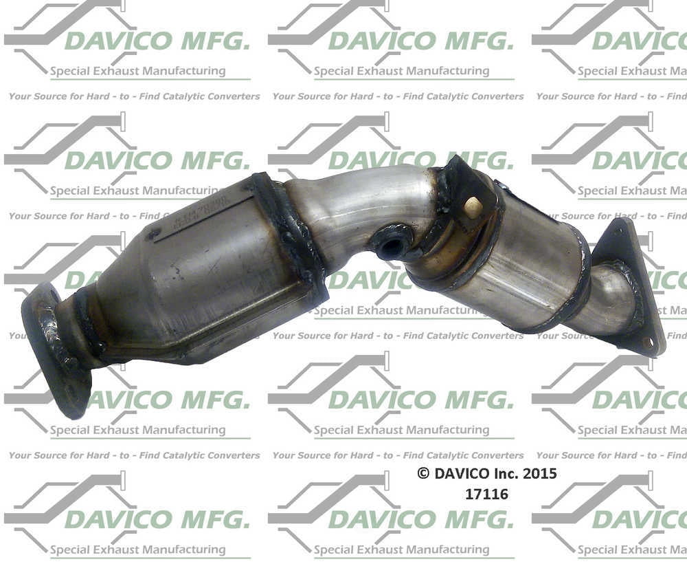Davico Mfg 17116 Direct-Fit Catalytic Converter - Manifold