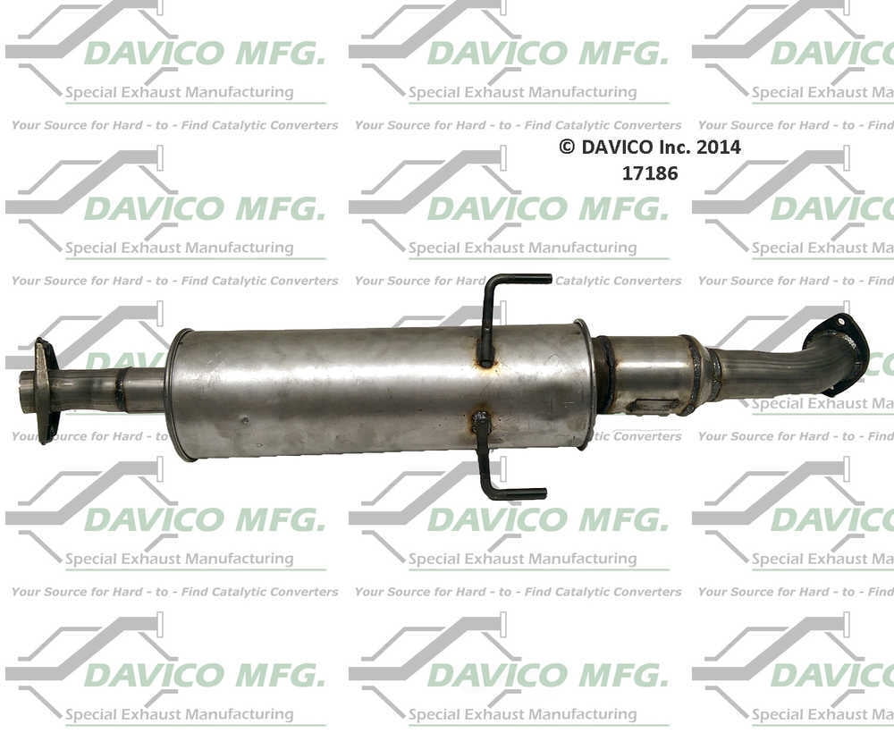 Davico Mfg 17186 Direct-Fit Catalytic Converter