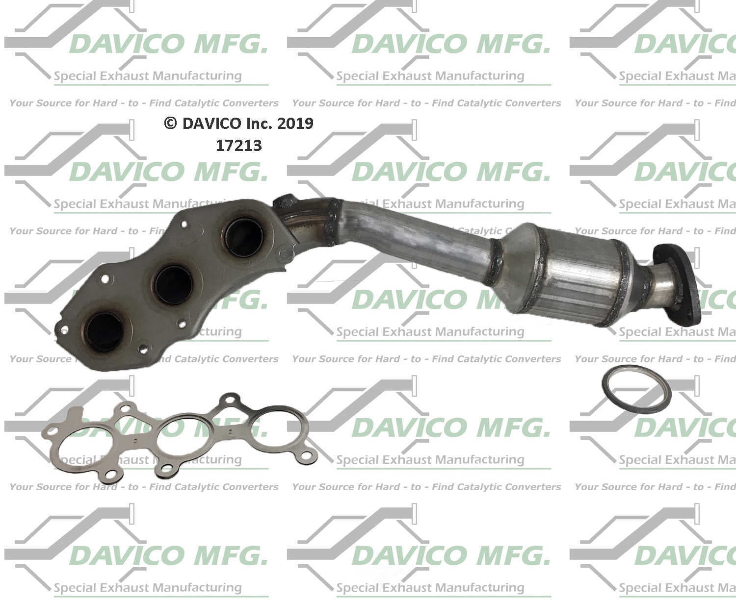 Davico Mfg 17213 Direct-Fit Catalytic Converter