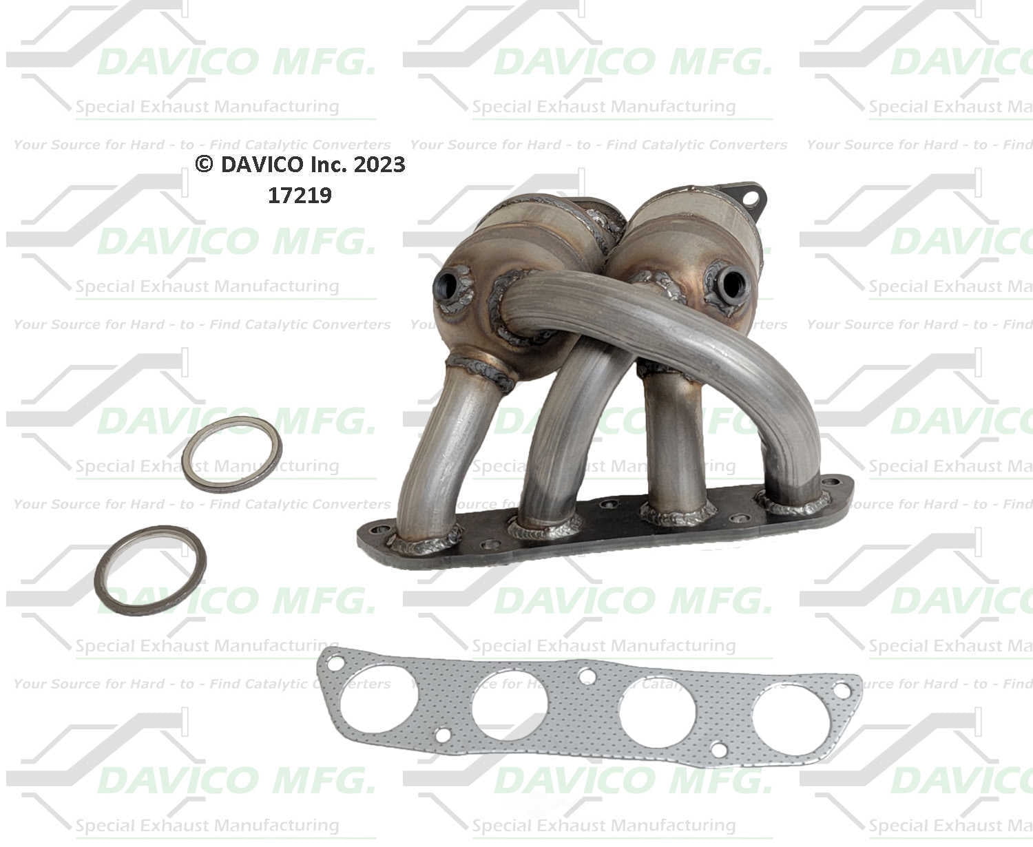 Davico Mfg 17219 Direct-Fit Catalytic Converter