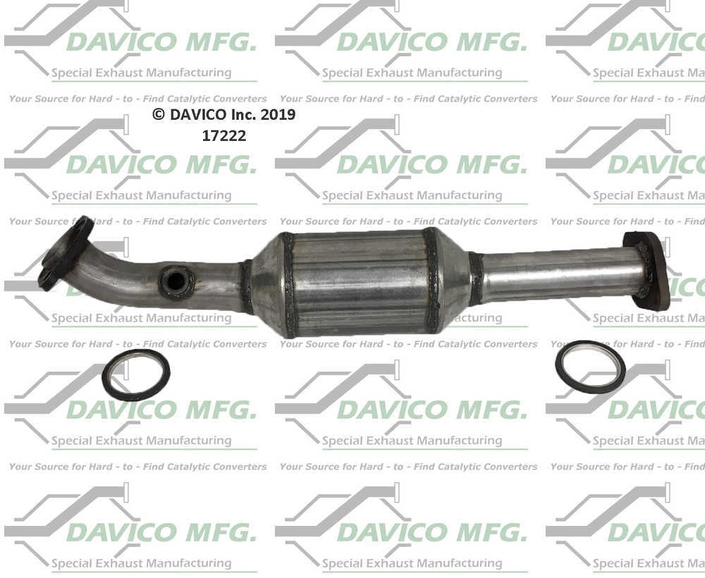 Davico Mfg 17222 Direct-Fit Catalytic Converter