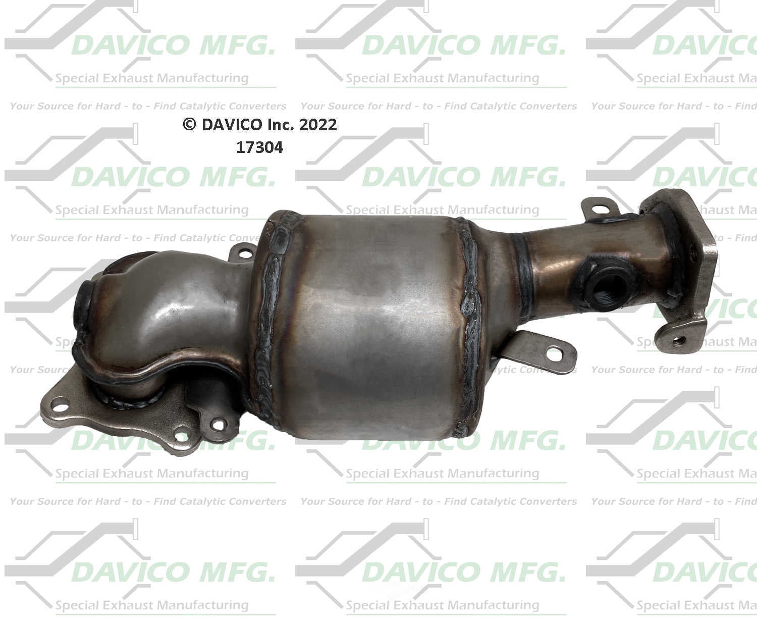 Davico 17304 Catalytic Converter, OE Replacement, Front, Passenger Side Fits select: 2009-2011 HONDA PILOT, 2011-2014 HONDA ODYSSEY