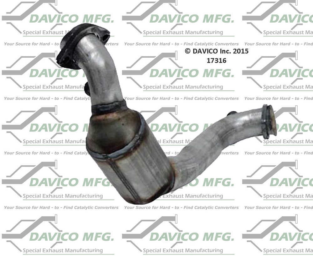 Davico Mfg 17316 Direct-Fit Catalytic Converter