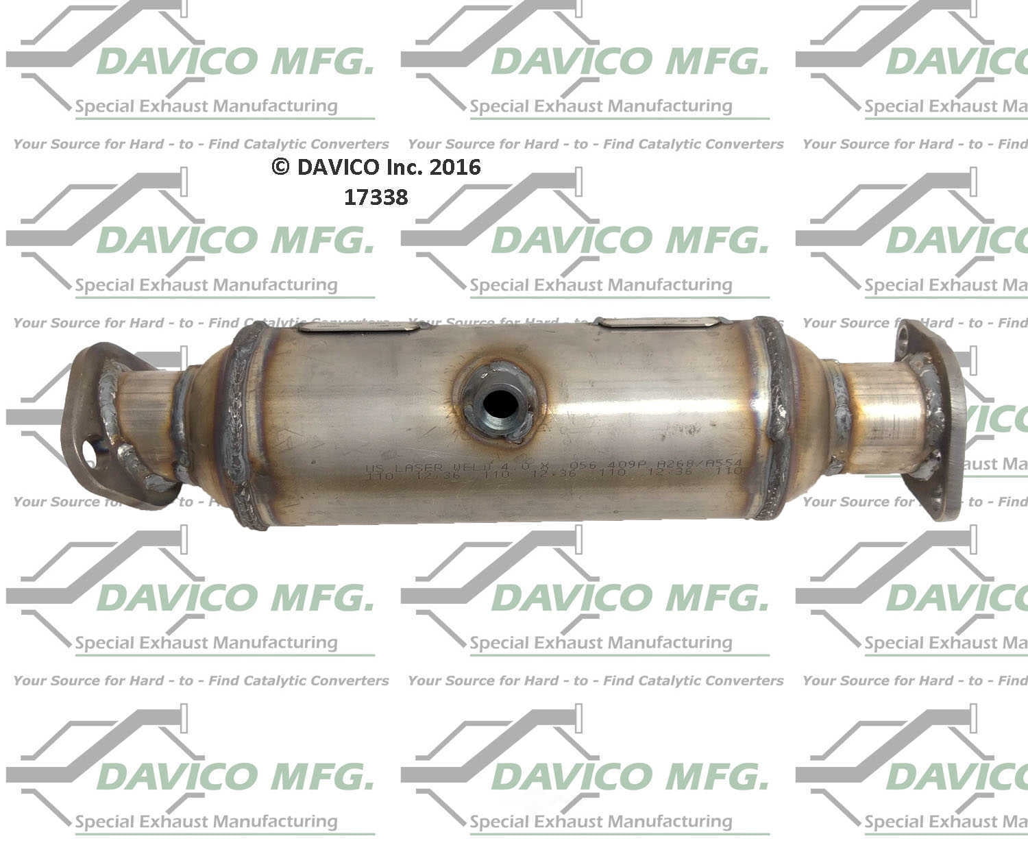 Davico Mfg 17338 Direct-Fit Catalytic Converter