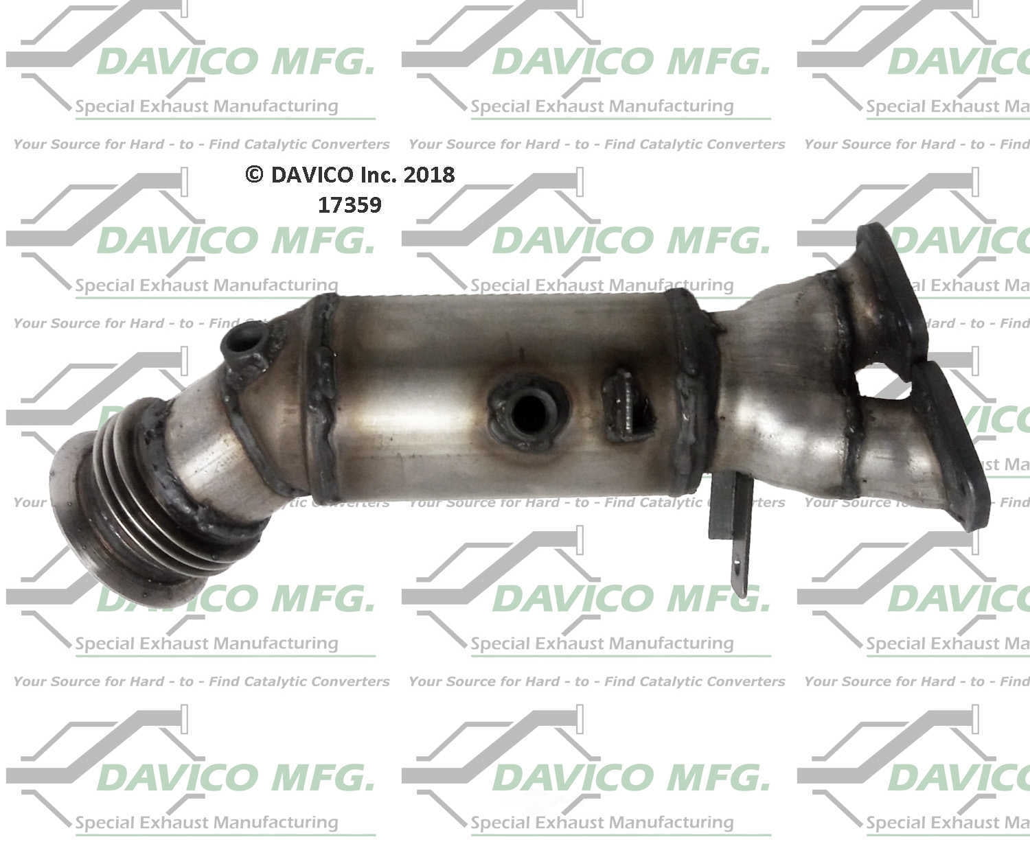 Davico Mfg 17359 Direct-Fit Catalytic Converter