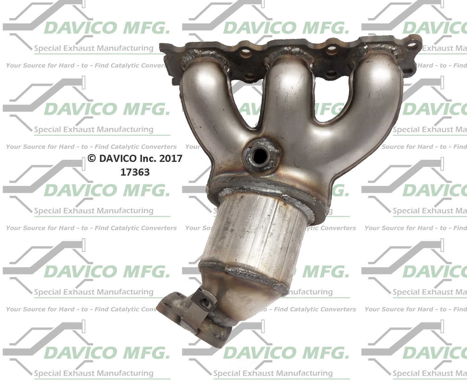 Davico Mfg 17363 Direct-Fit Catalytic Converter