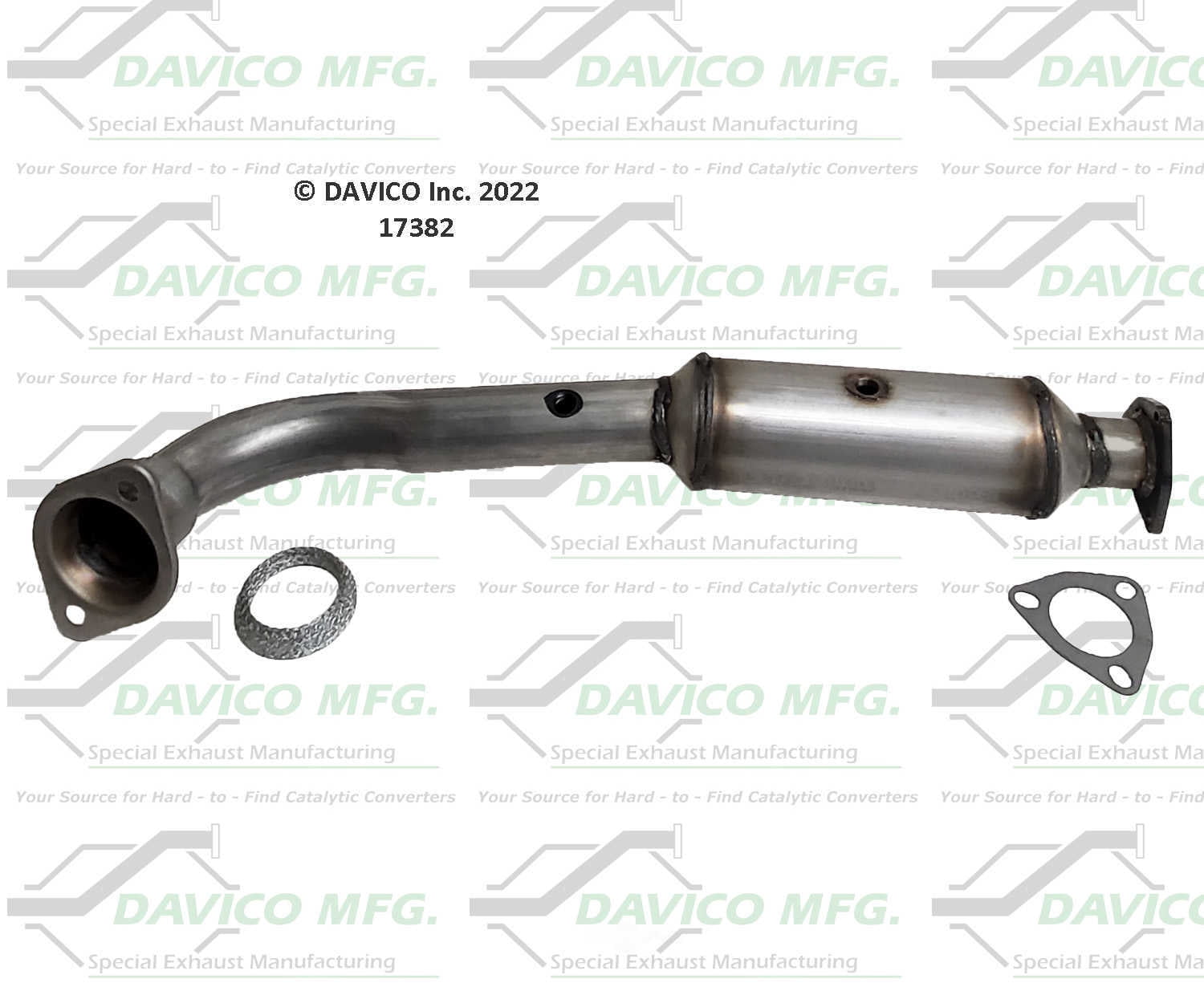Davico Mfg 17382 Direct-Fit Catalytic Converter