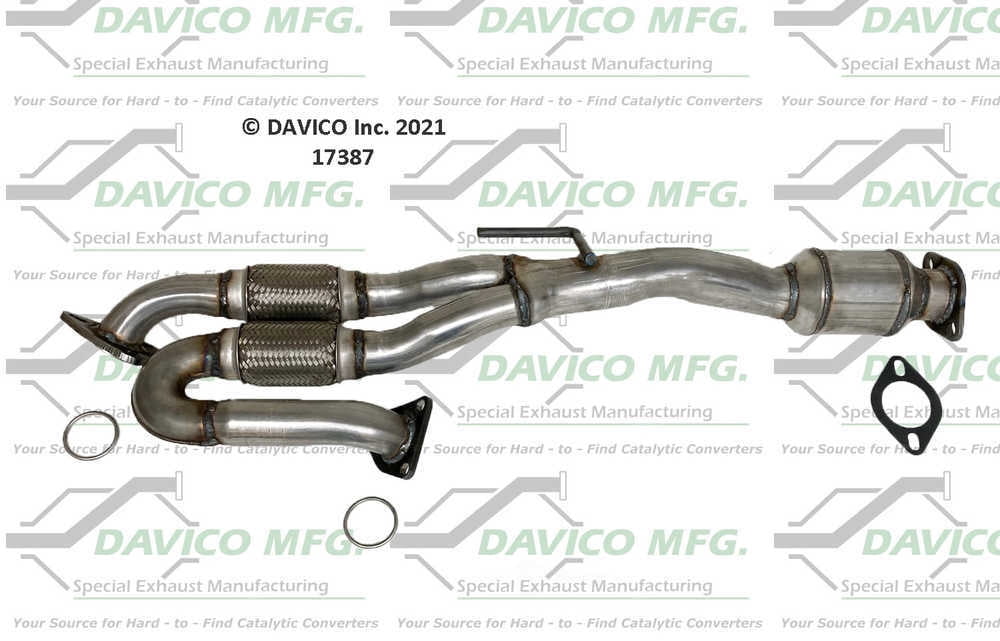 Davico Mfg 17387 Direct-Fit Catalytic Converter
