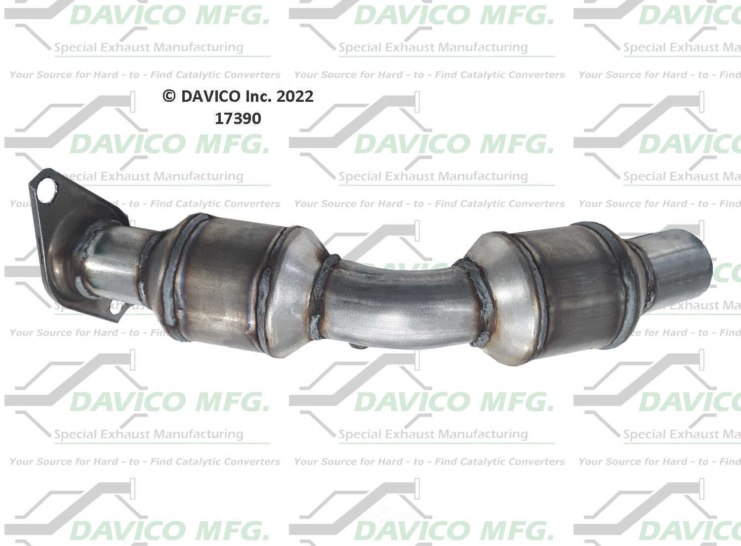 Davico Mfg 17390 Semi-Direct Fit Catalytic Converter