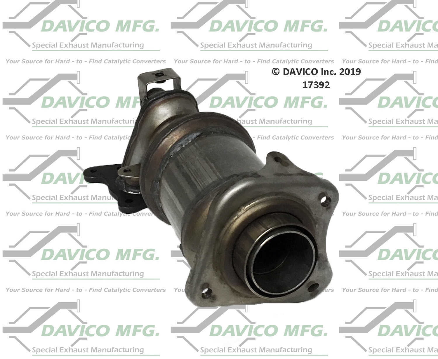 Davico Mfg 17392 Direct-Fit Catalytic Converter - Manifold
