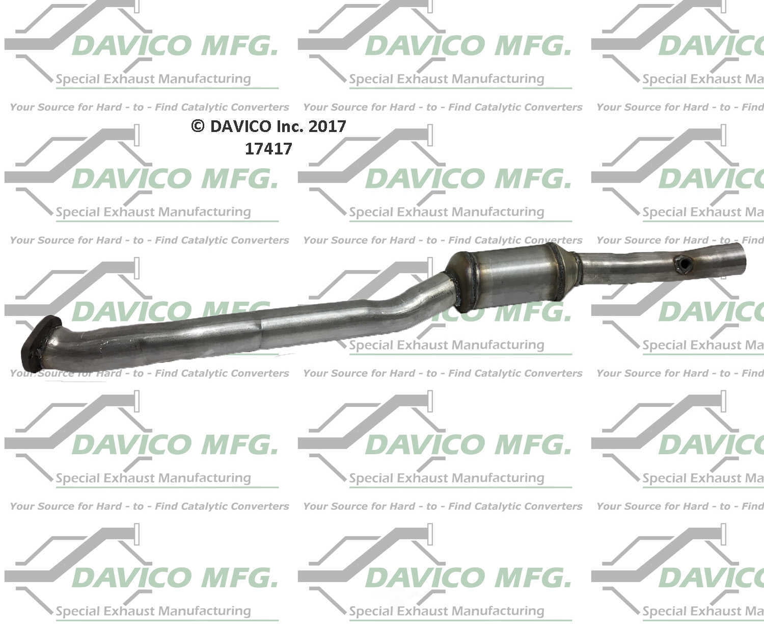 Davico Mfg 17417 Direct-Fit Catalytic Converter