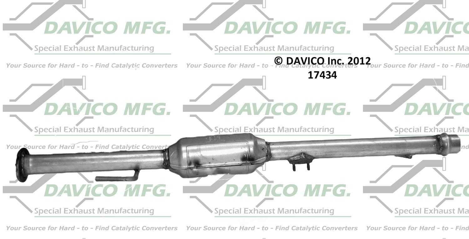 Davico Mfg 17434 Direct-Fit Catalytic Converter
