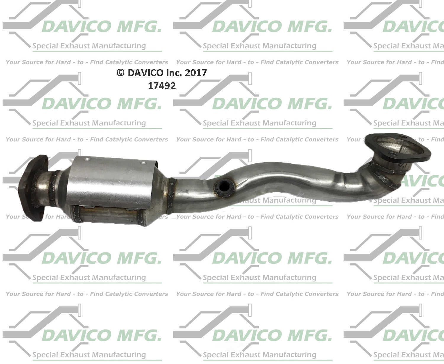 Davico Mfg 17492 Direct-Fit Catalytic Converter