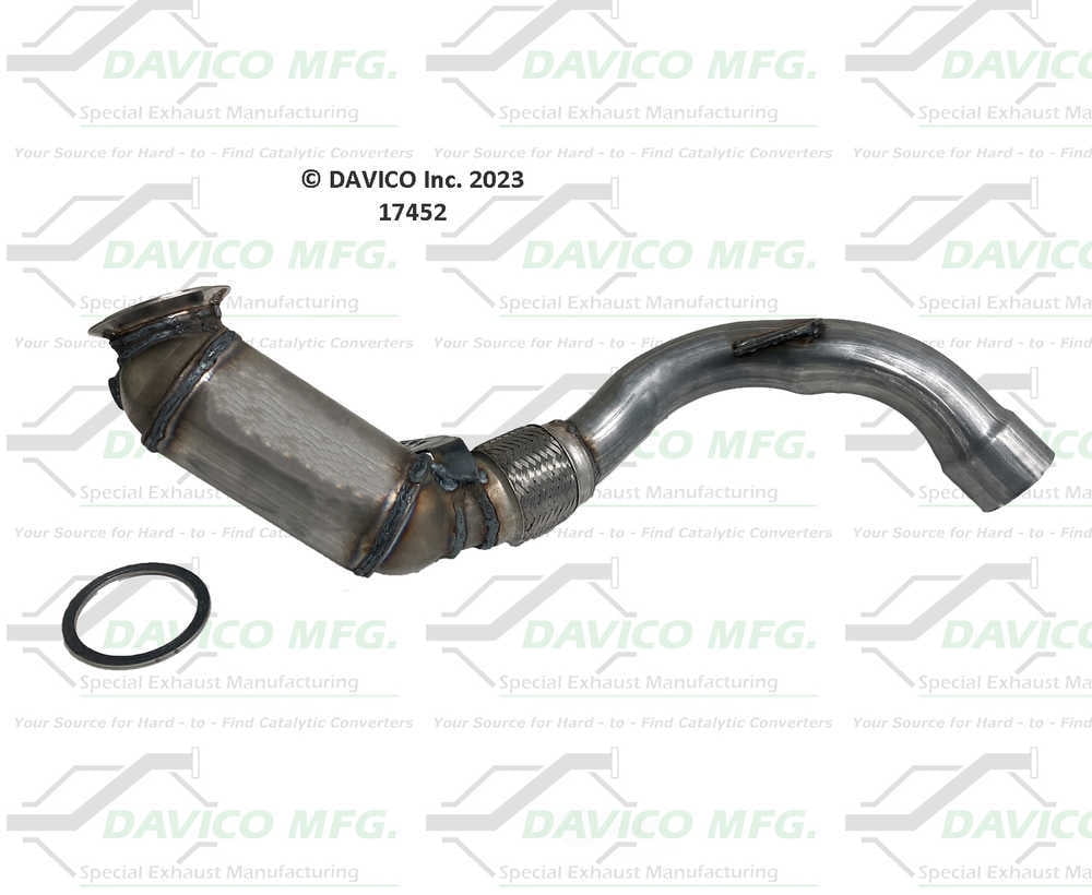 Davico Mfg 17452 Direct-Fit Catalytic Converter