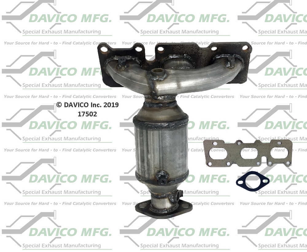 Davico Mfg 17502 Direct-Fit Catalytic Converter