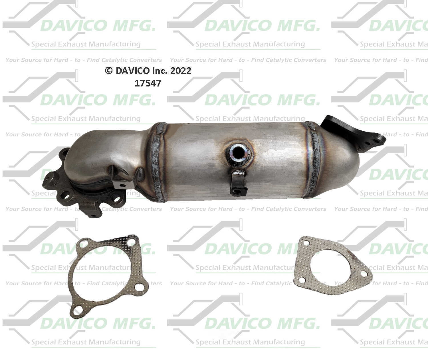 Davico Mfg 17547 Direct-Fit Catalytic Converter