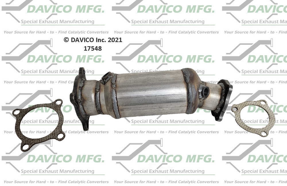 Davico Mfg 17548 Direct-Fit Catalytic Converter