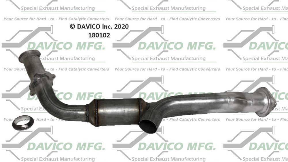 Davico Mfg 180102 Direct-Fit Catalytic Converter