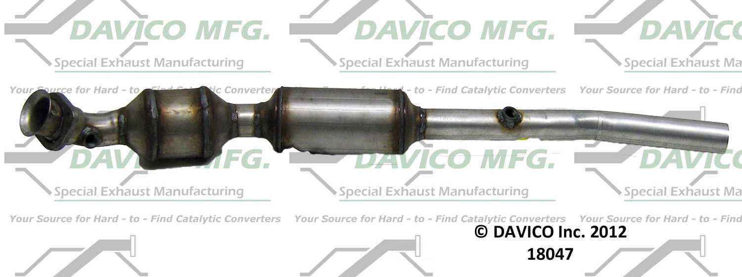 Davico Mfg 18047 Direct-Fit Catalytic Converter