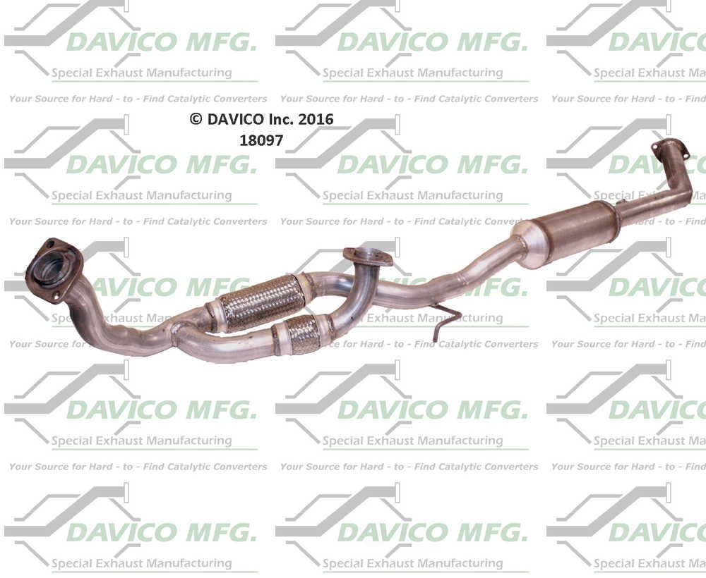 Davico Mfg 18097 Direct-Fit Catalytic Converter