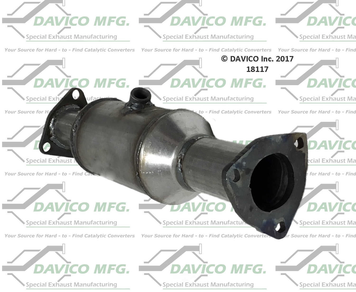 Davico Mfg 18117 Direct-Fit Catalytic Converter