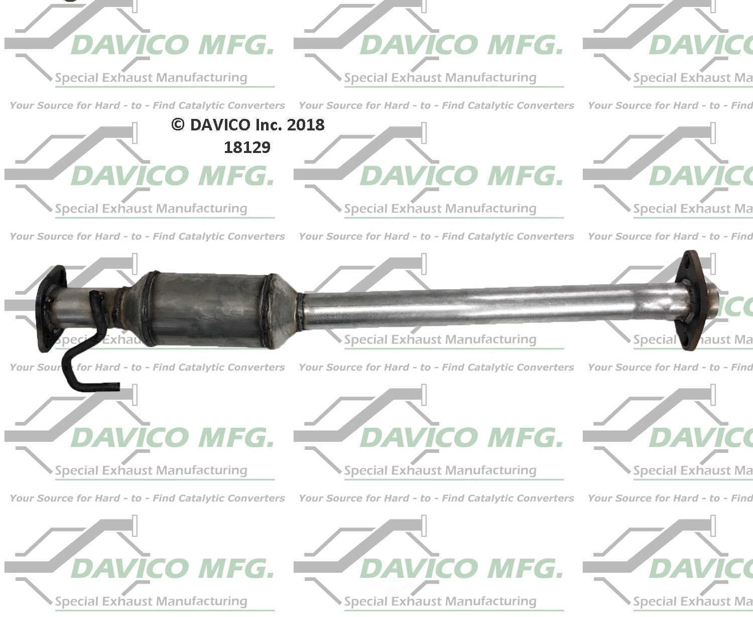 Davico Mfg 18129 Direct-Fit Catalytic Converter