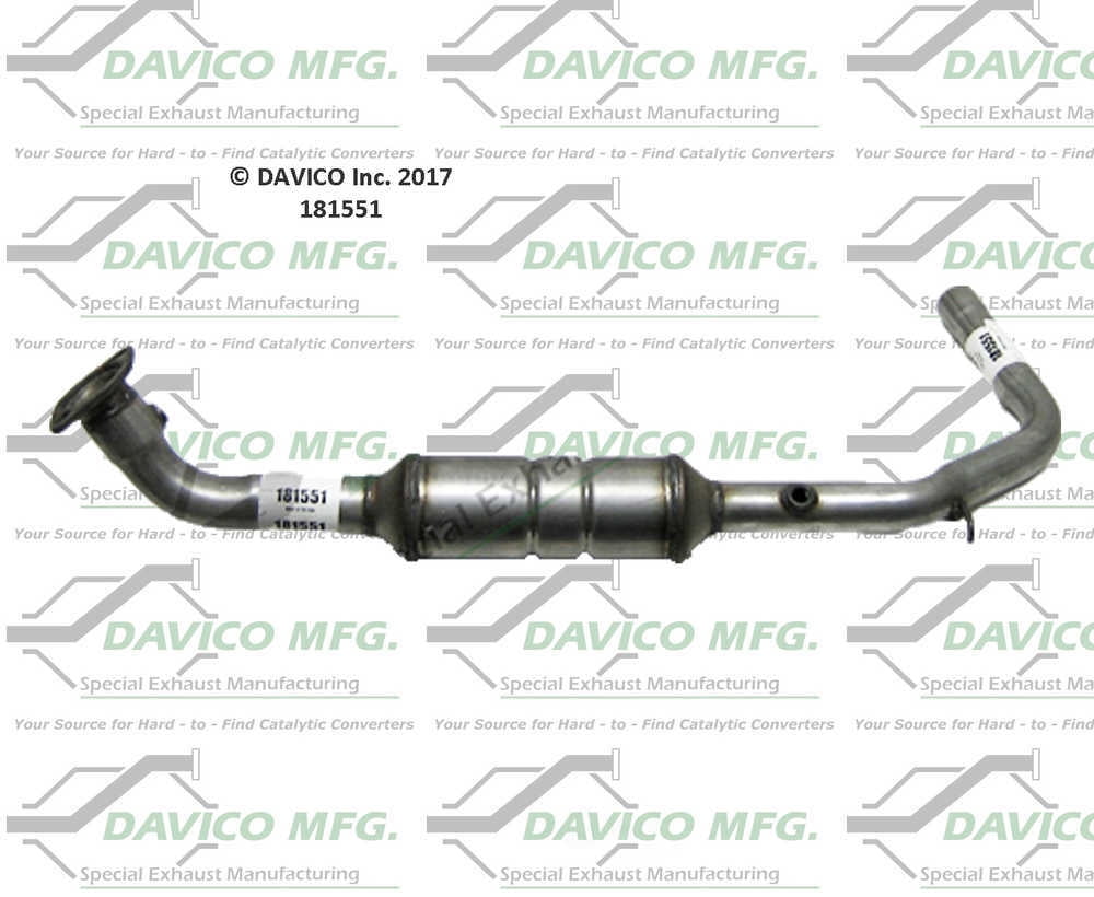 Davico Mfg 181551 Direct-Fit Catalytic Converter