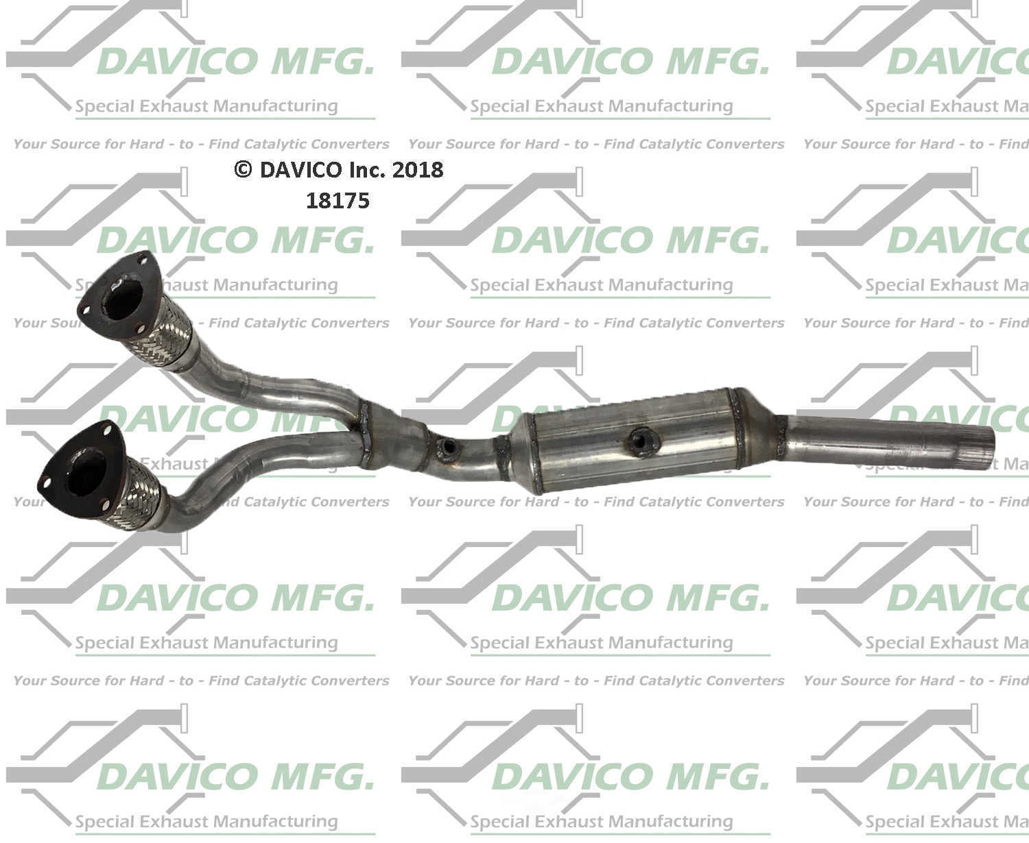Davico Mfg 18175 Direct-Fit Catalytic Converter