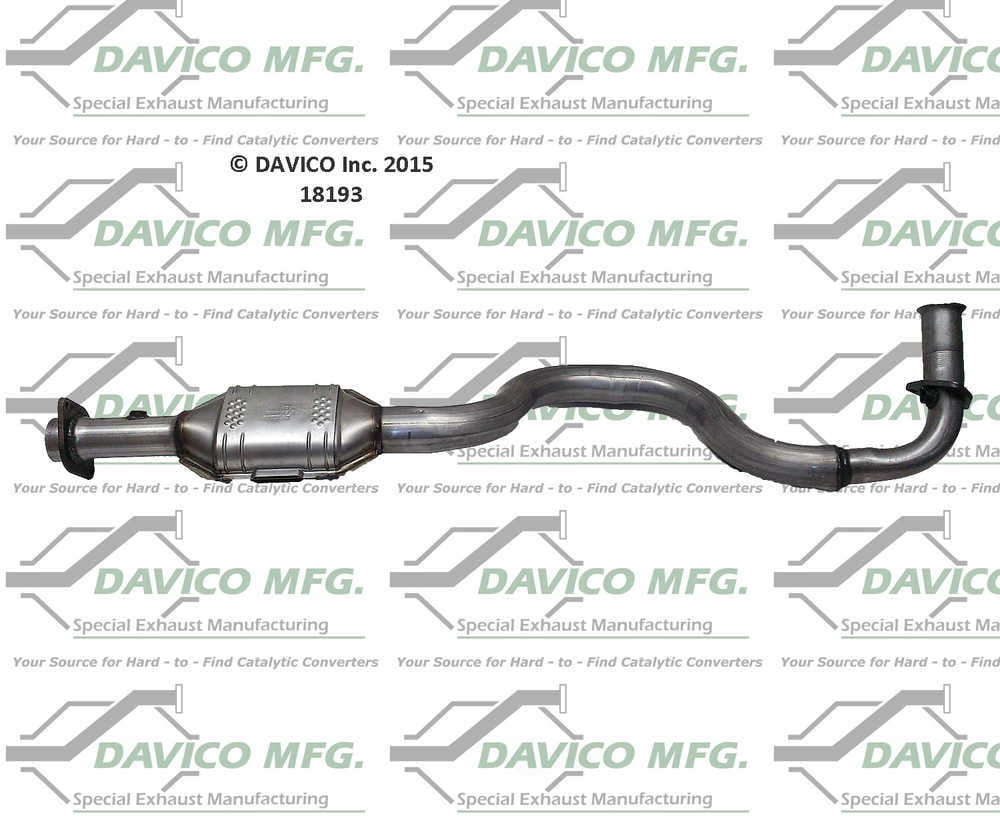 Davico Mfg 18193 Direct-Fit Catalytic Converter