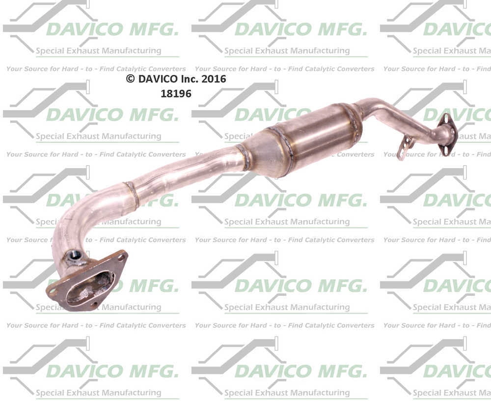 Davico Mfg 18196 Direct-Fit Catalytic Converter