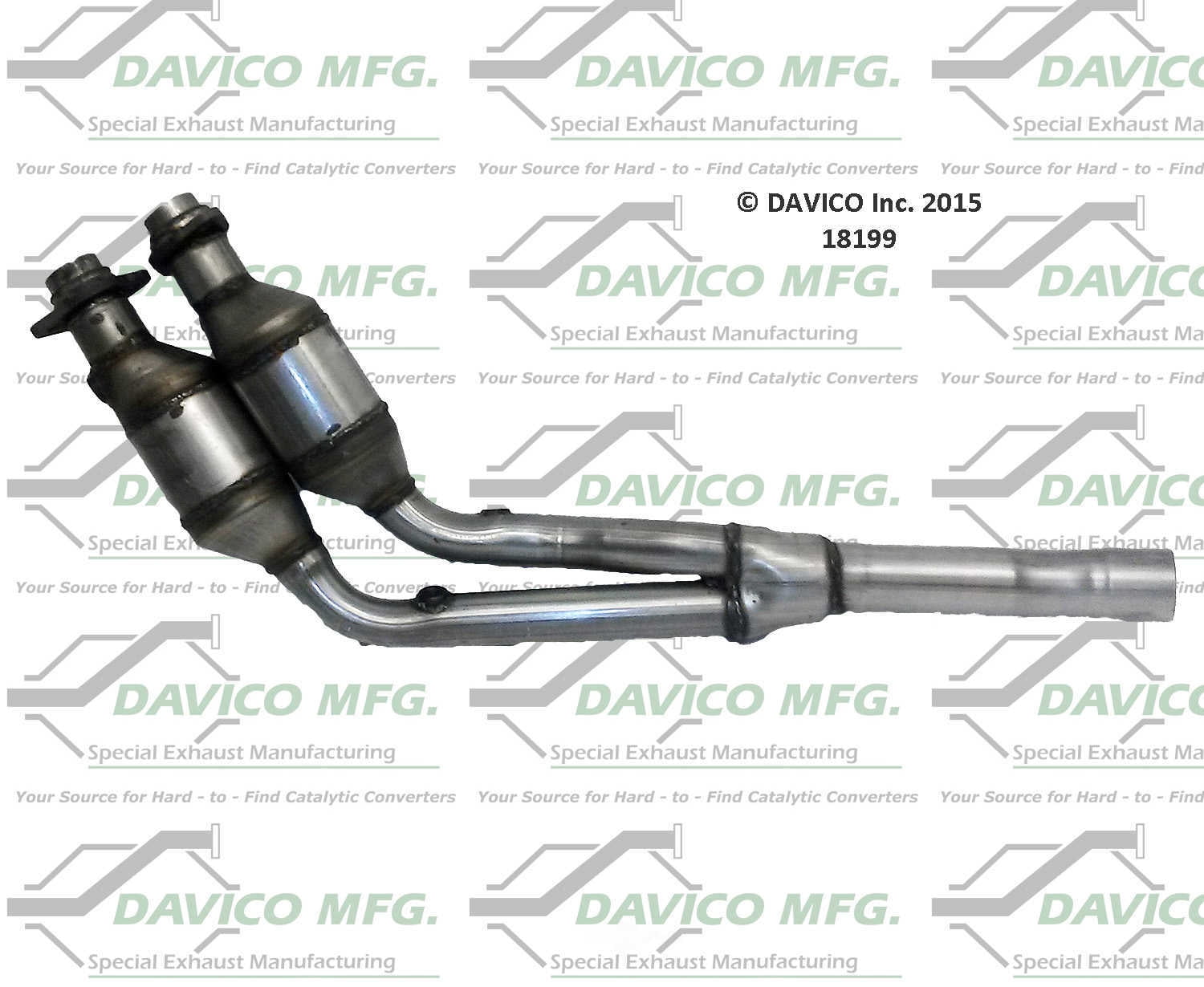 Davico Mfg 18199 Direct-Fit Catalytic Converter
