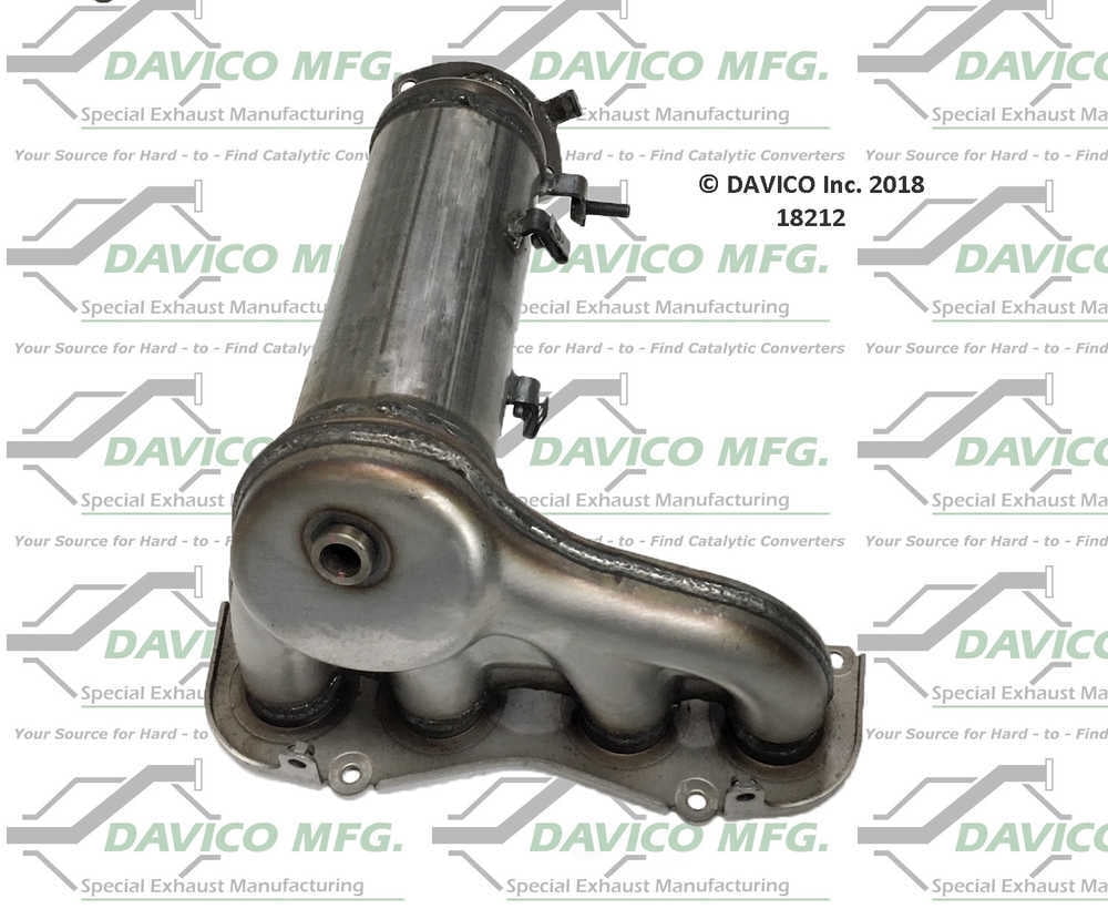 Davico Mfg 18212 Direct-Fit Catalytic Converter - Manifold