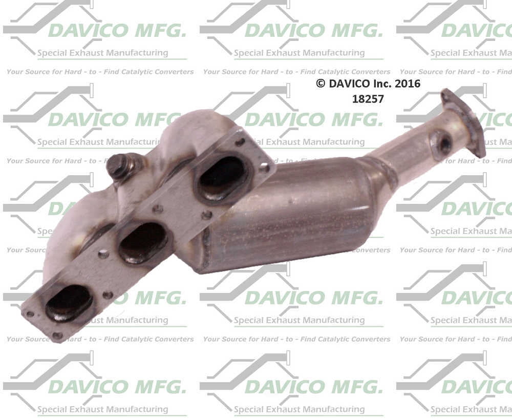 Davico 18257 Catalytic Converter, OE Replacement, Rear Fits select: 2001-2006 BMW 325, 2004-2006 BMW X3
