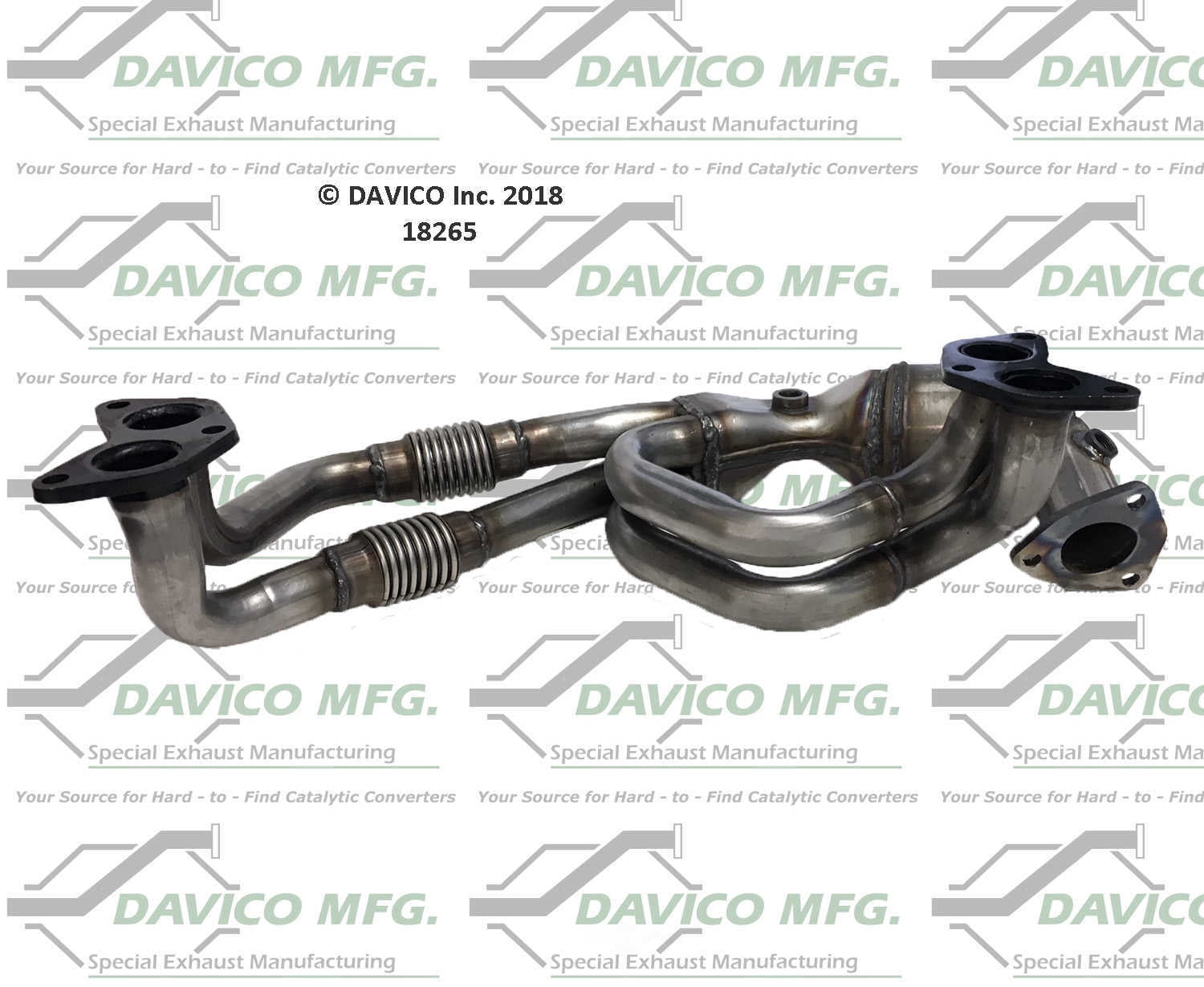 Davico Mfg 18265 Direct-Fit Catalytic Converter