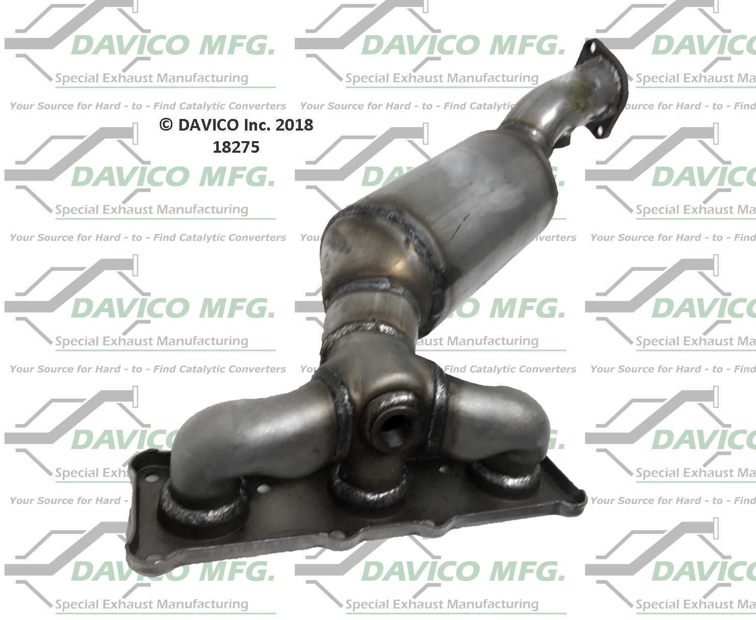 Davico 18275 Catalytic Converter, OE Replacement, Rear Fits select: 2007-2009 BMW 328, 2007-2010 BMW X5