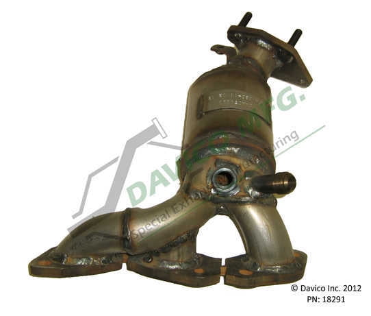 Davico Mfg 18291 Direct-Fit Catalytic Converter - Manifold