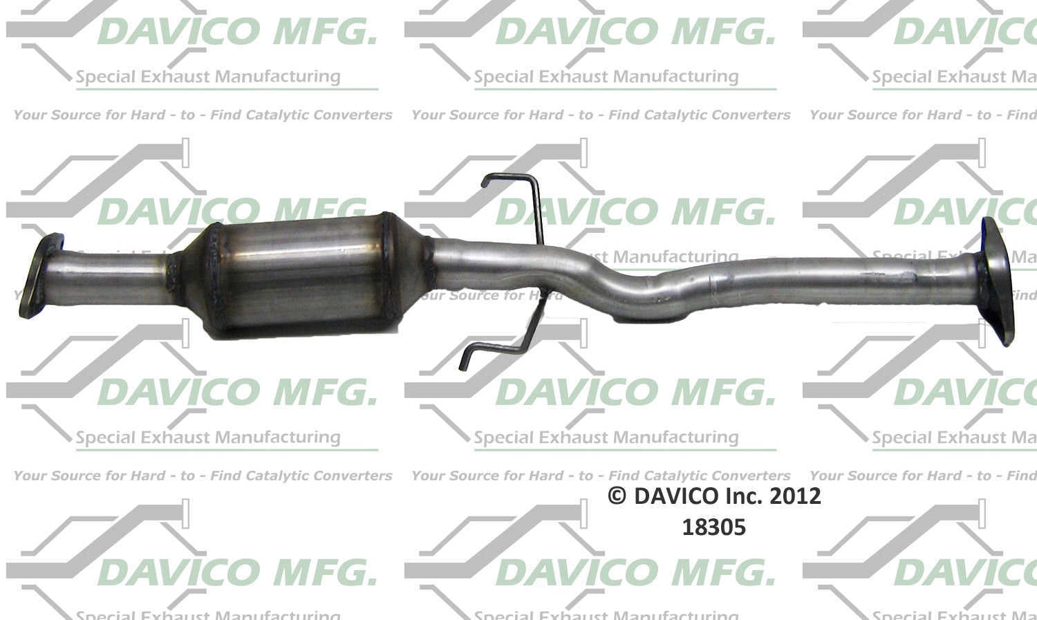 Davico Mfg 18305 Direct-Fit Catalytic Converter