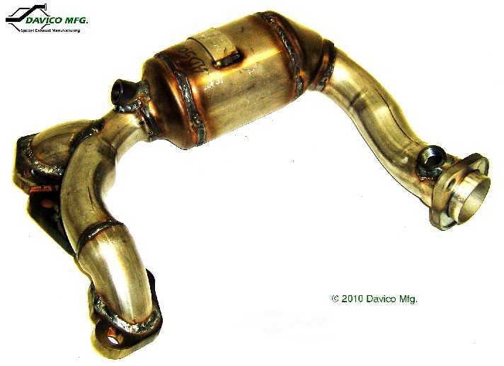 Davico Mfg 18323 Direct-Fit Catalytic Converter - Manifold