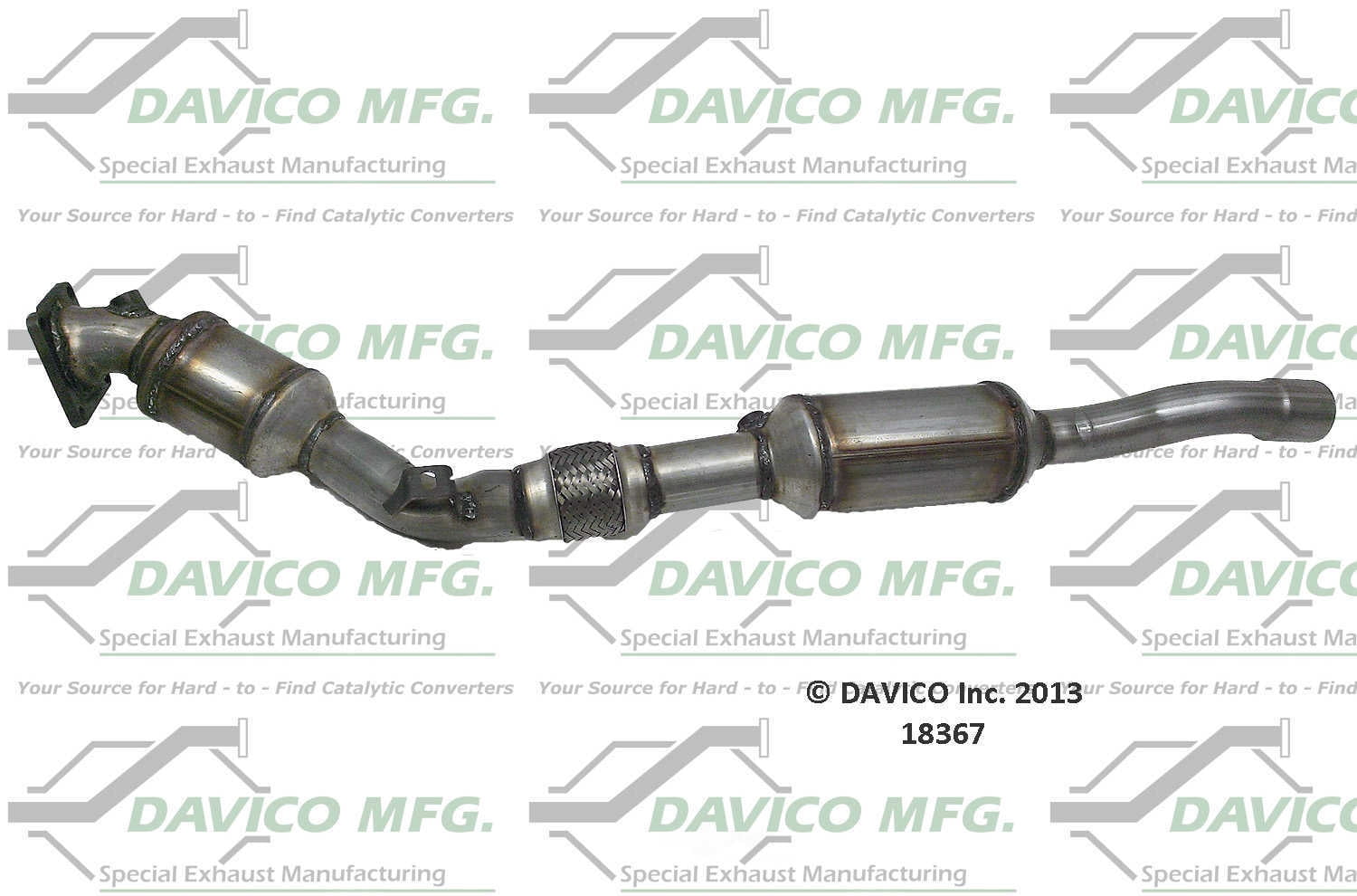 Davico Mfg 18367 Direct-Fit Catalytic Converter