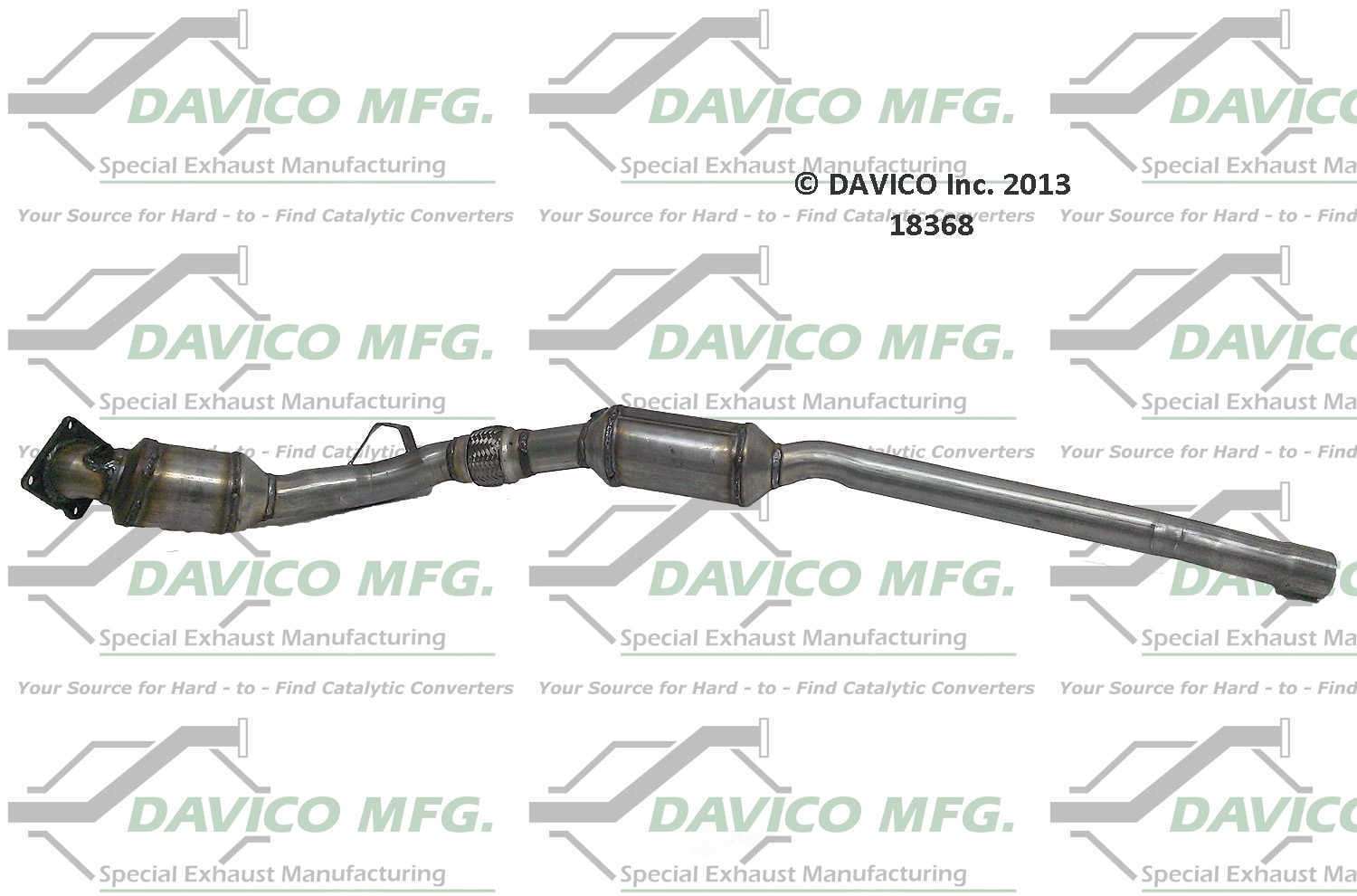 Davico Mfg 18368 Direct-Fit Catalytic Converter