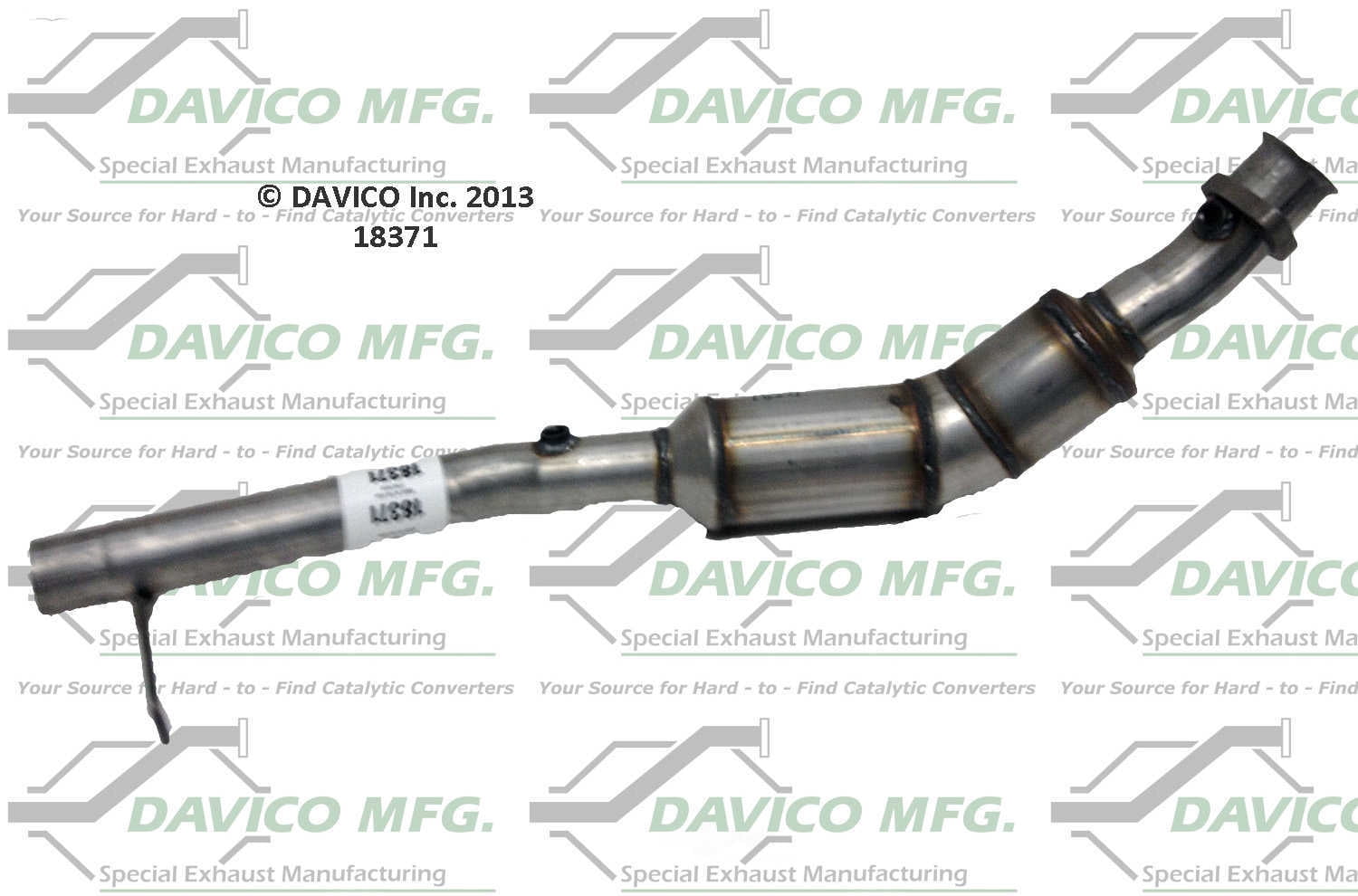 Davico Mfg 18371 Direct-Fit Catalytic Converter