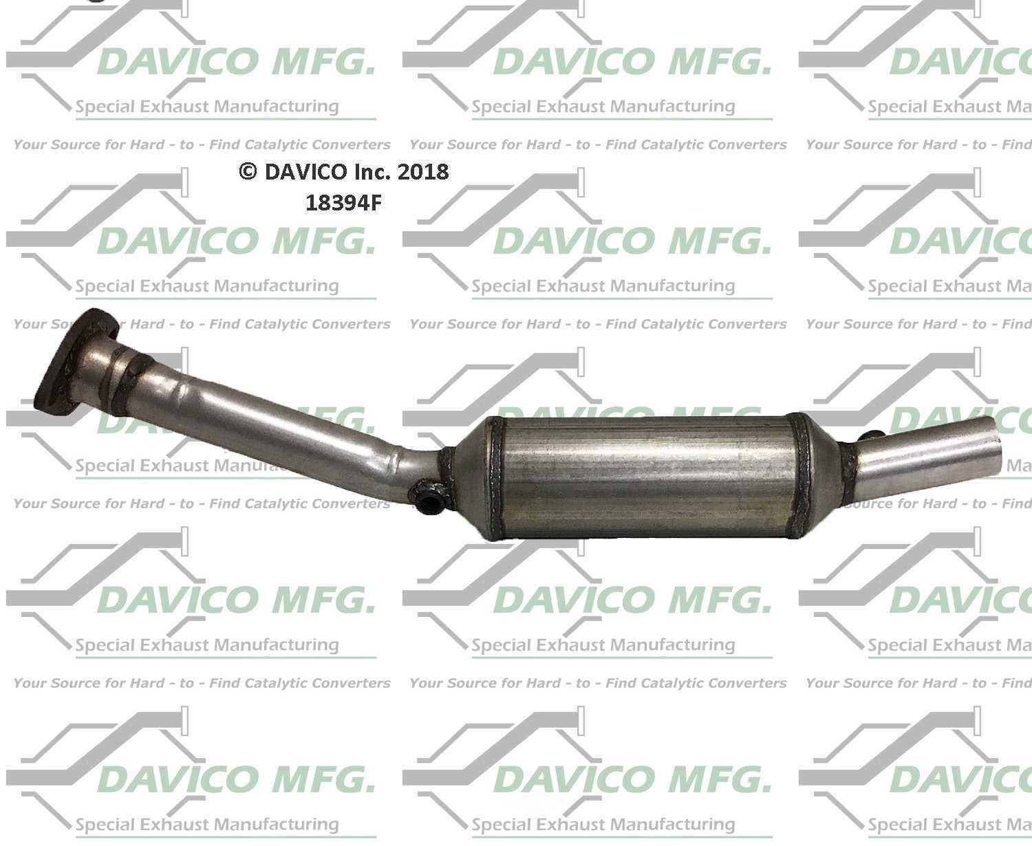 Davico Mfg 18394F Direct-Fit Catalytic Converter