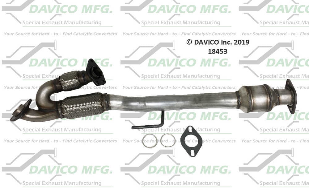 Davico Mfg 18453 Direct-Fit Catalytic Converter