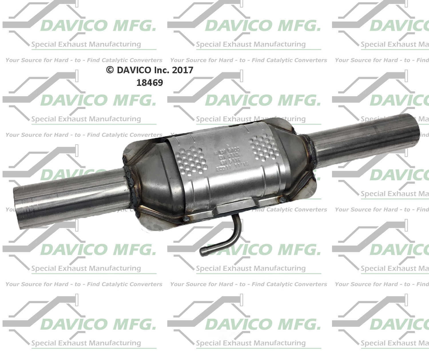 Davico Mfg 18469 Direct-Fit Catalytic Converter