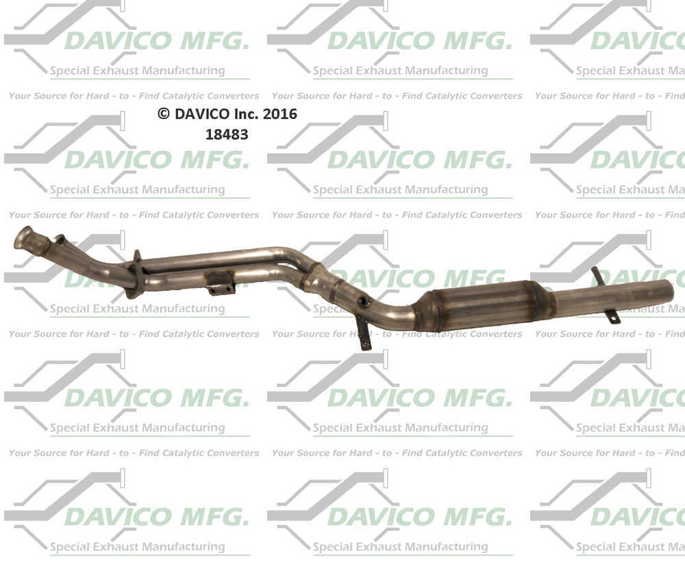 Davico Mfg 18483 Direct-Fit Catalytic Converter