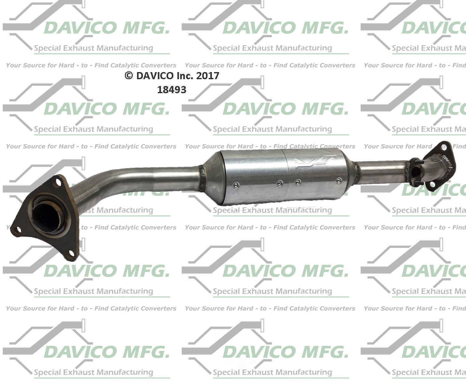 Davico Mfg 18493 Direct-Fit Catalytic Converter